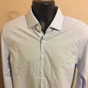 Denim Flower Ricky Singh Slim Fit Shirt sz Large
